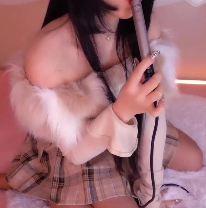 小羊喵ASMR 阳春三月丝小羊,小羊也思你